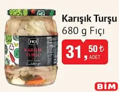 FIÇI KARIŞIK TURŞU 680 G